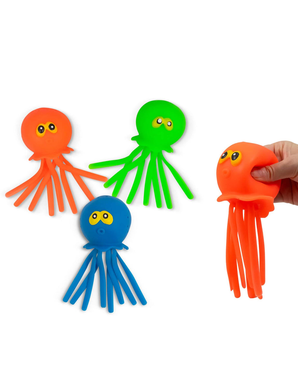 Jouet pieuvre splash à effet jet d’eau pour enfant multicolore