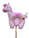 Piñata Licorne foil 120 cm réutilisable