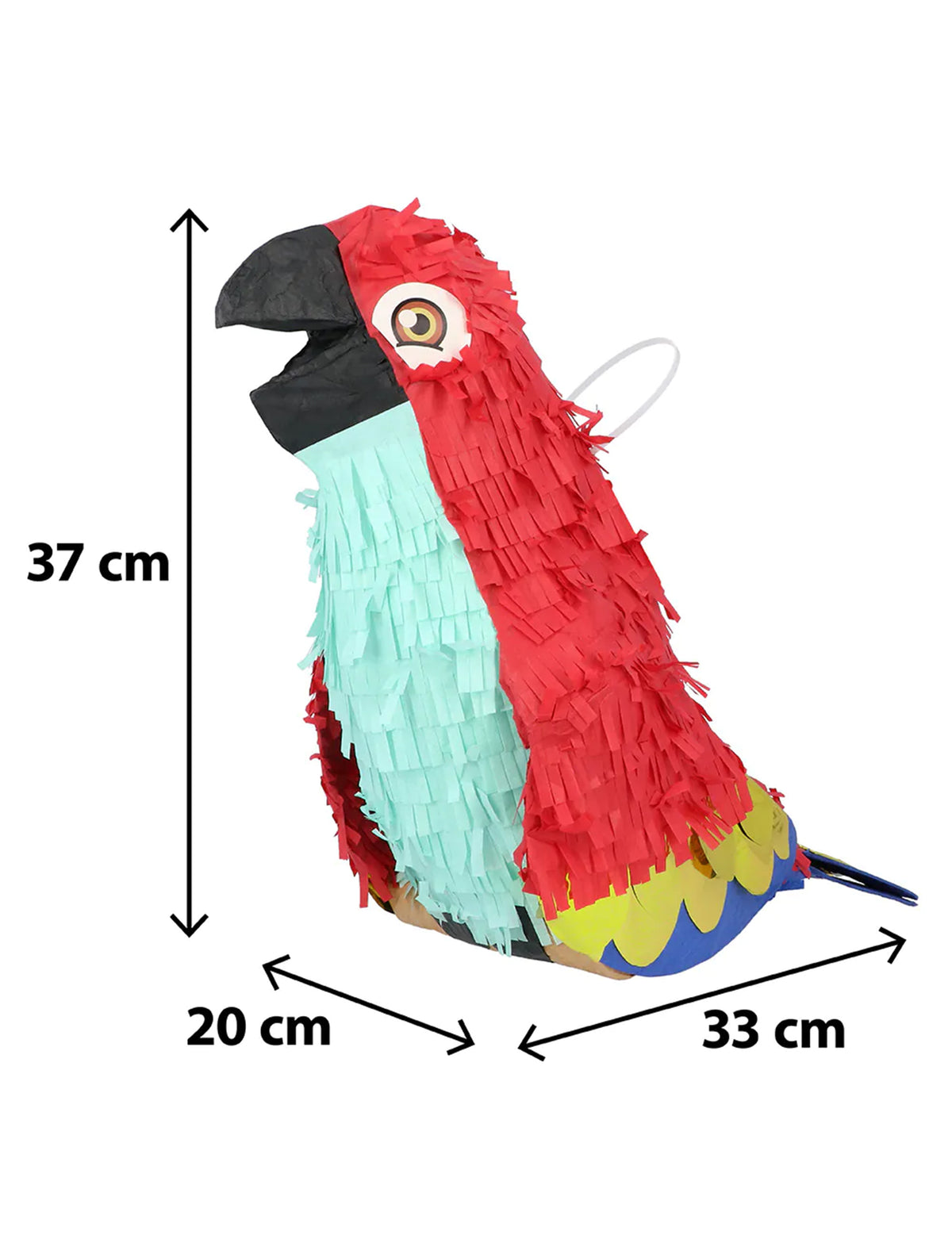 Pinata Papegaai 37 cm