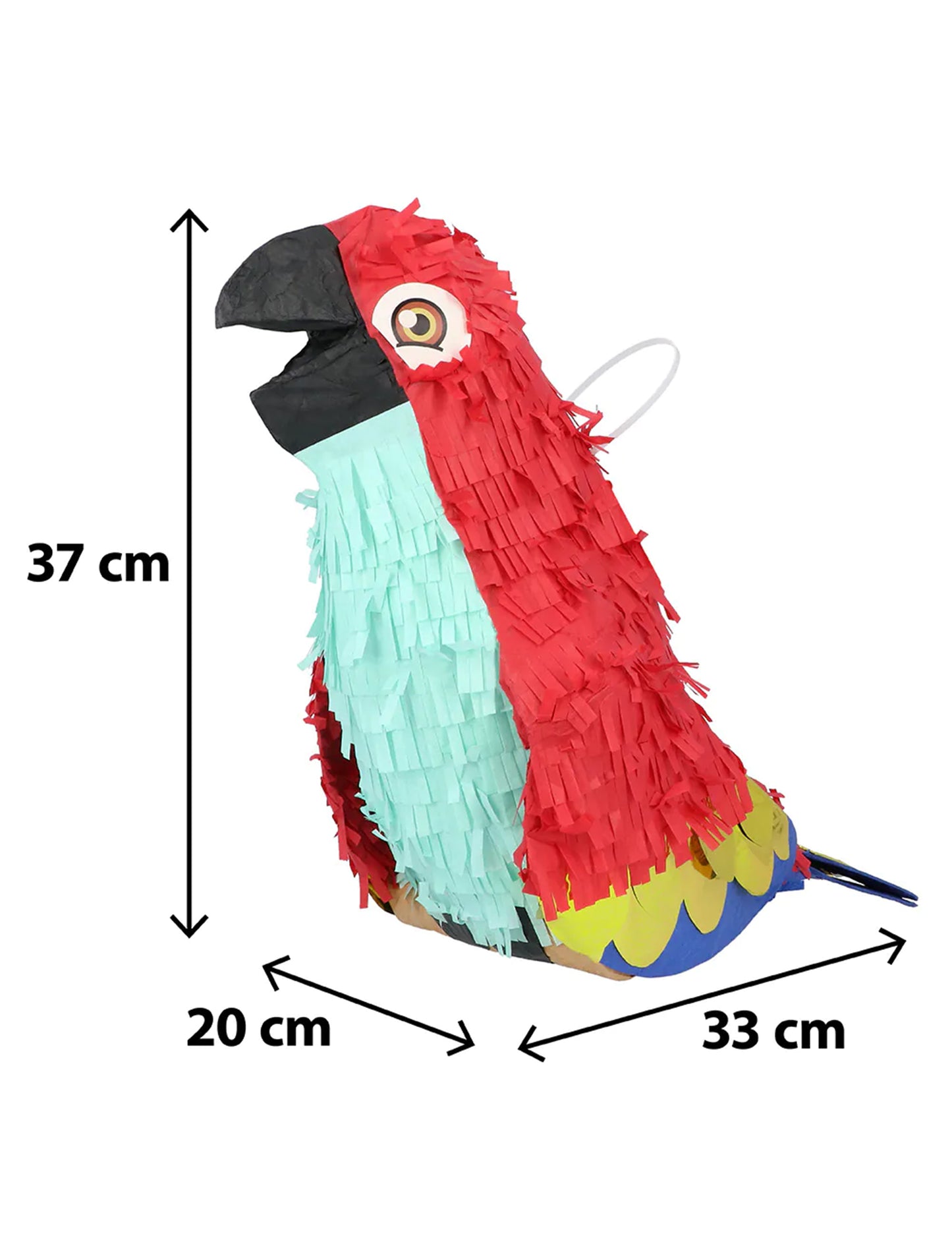 Piñata Perroquet 37 cm