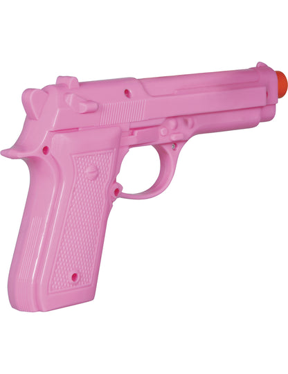 Roze speelgoedpistool 23 cm
