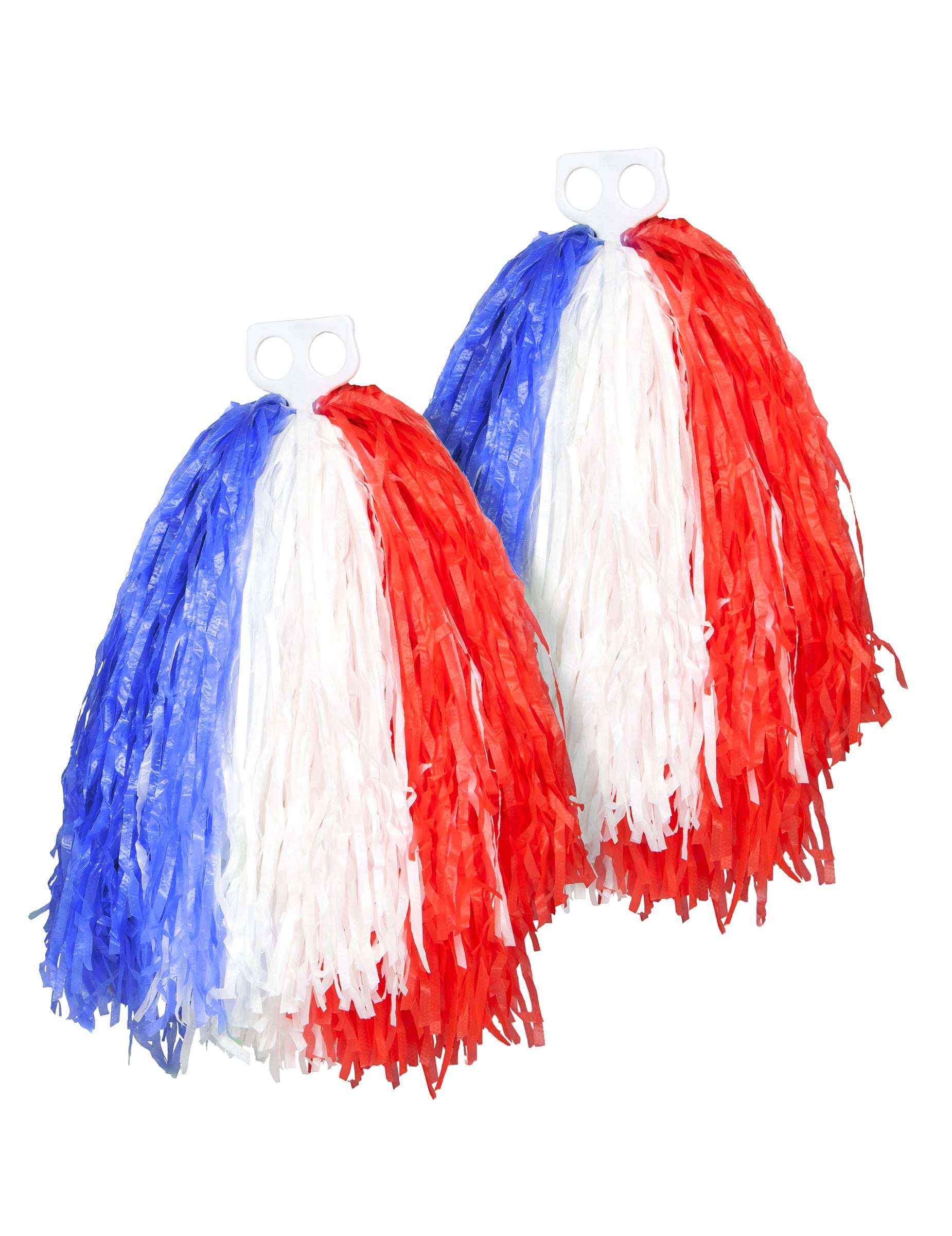 Vue de la paire du pompon supporter France