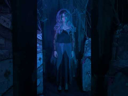 Déguisement fantôme mariée noire femme Halloween
