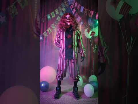 Déguisement clown démoniaque luxe adulte