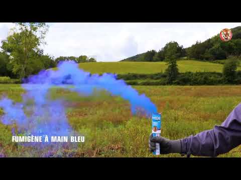 2 Fumigènes à main bleus 45 secondes