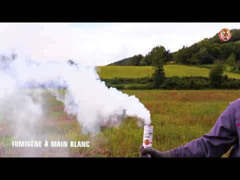 2 Fumigènes à main blancs 45 secondes