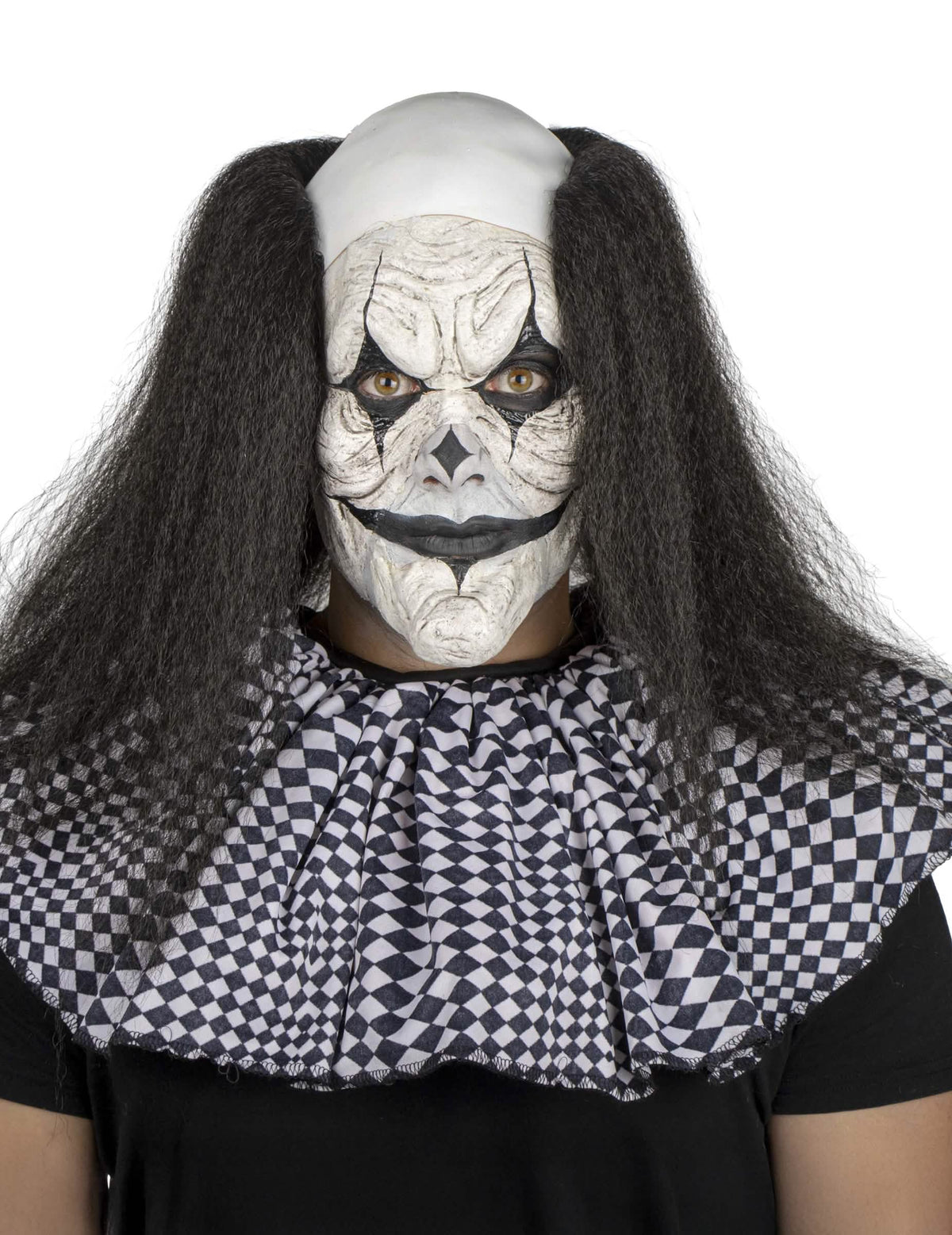 Prothese voor clownschmink voor volwassenen black & white