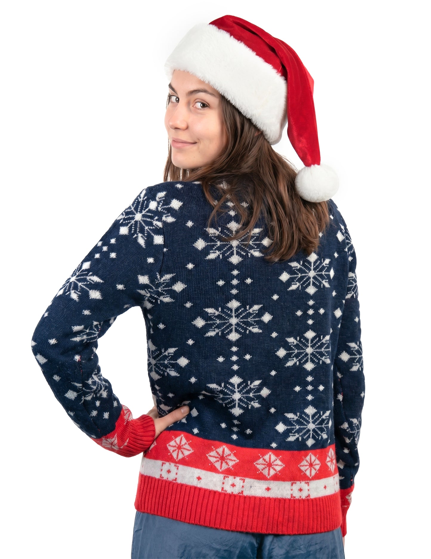 Kersttrui met Sinterklaas volwassene