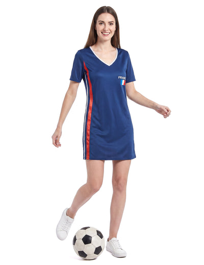 Robe supporter France femme