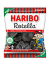 Sachet de bonbons Rotella Haribo pour petits et grands réglisse noire veggie