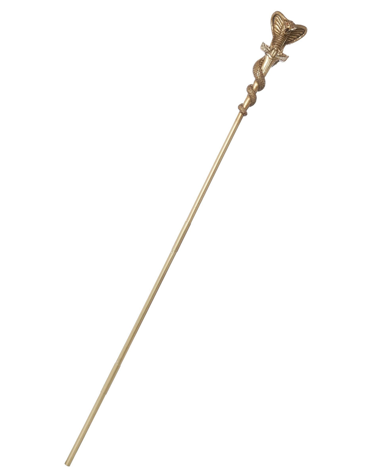 Egyptische cobra-scepter luxe voor volwassenen goud