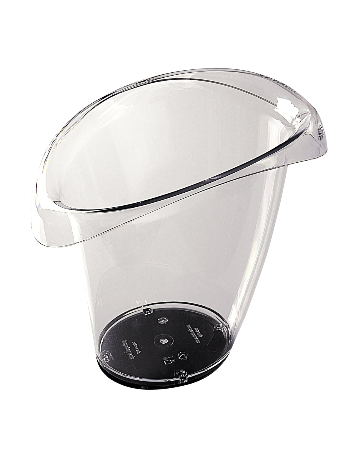 Plastic ijskoeler transparant 2,9 L