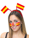 Haarband Spanje vlaggen volwassenen