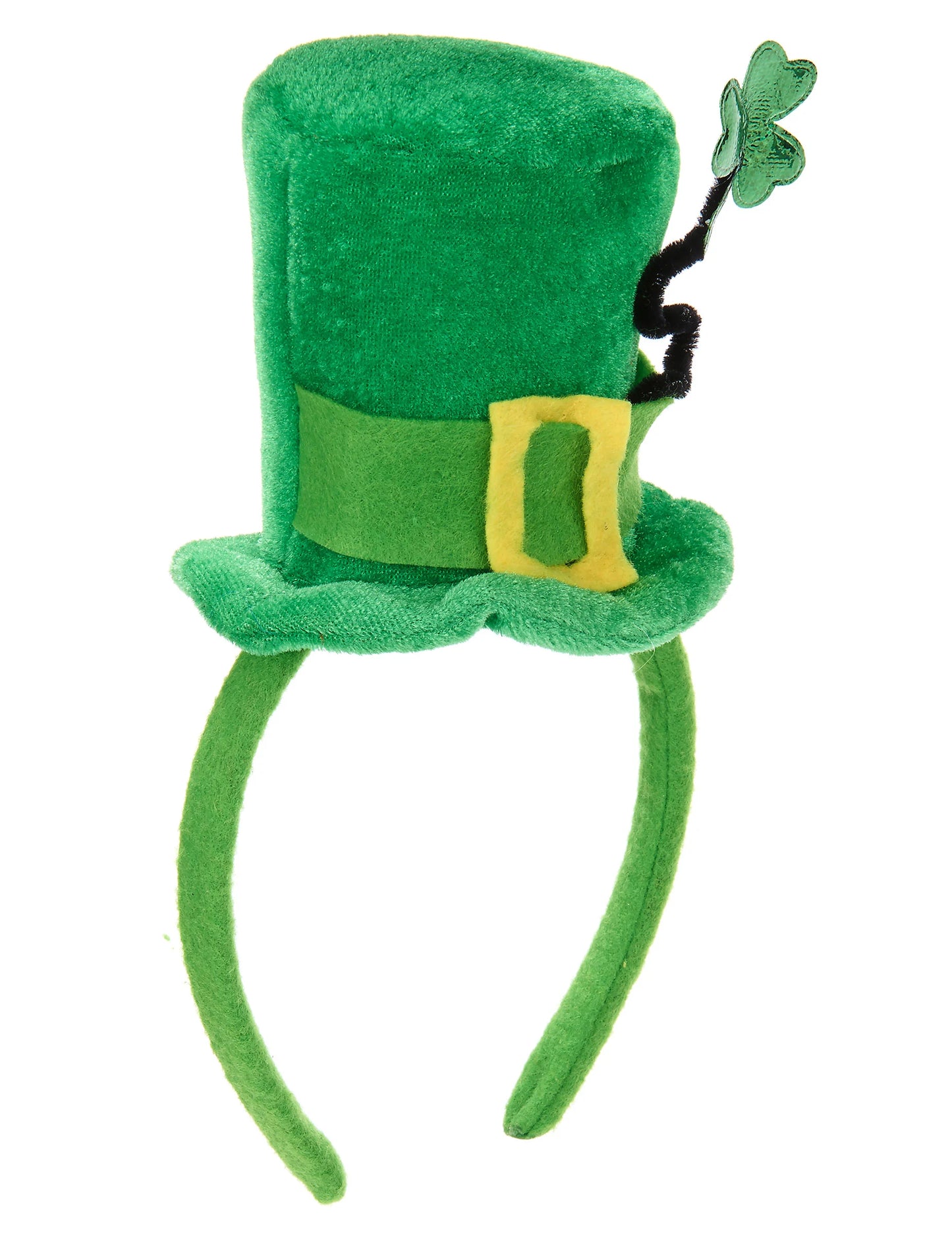 Klein groen hoedje met klavertje