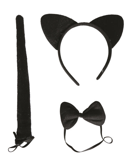 Set chat noir adulte