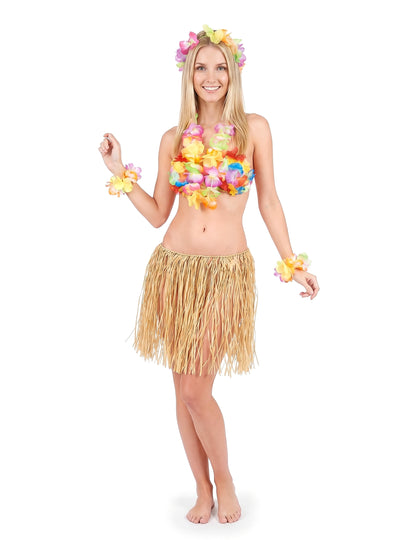 Kleurrijke Hawaii accessoires set