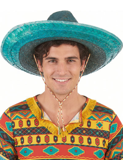 Sombrero mexicain vert adulte
