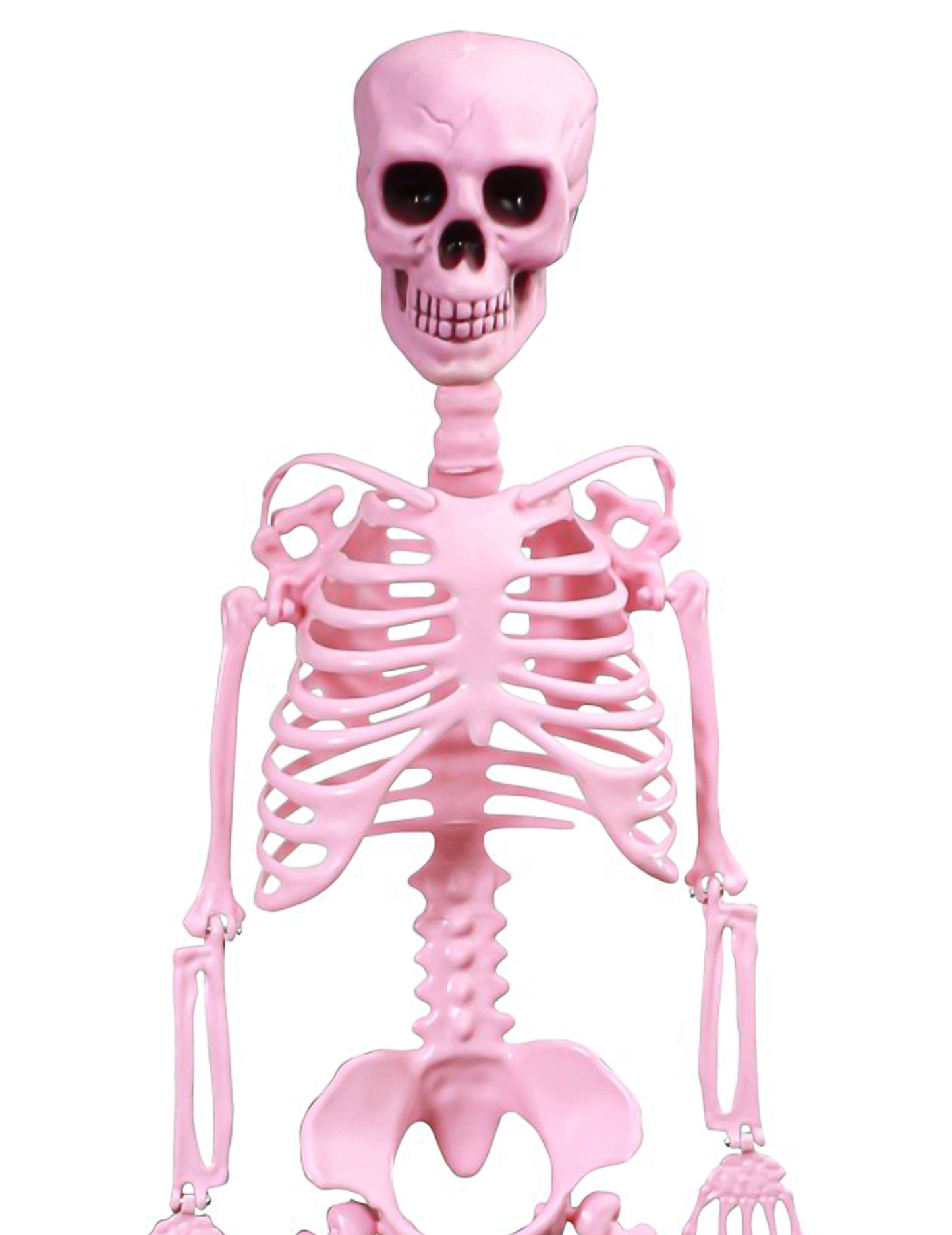 Roze beweegbaar skelet Summerween 1 m