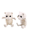 Decoratief teddybeer skelet 13 cm