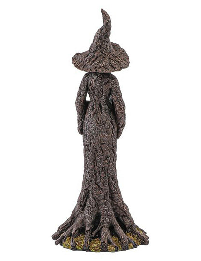 Statue décorative en résine de sorcière de la forêt 17 x 12,5 x 40,5 cm