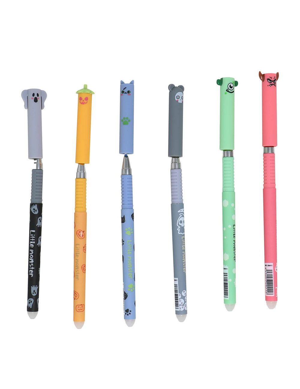 Pennen Little monsters voor kinderen multicolor