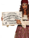 Houten bord ouija bord 48 x 32 cm