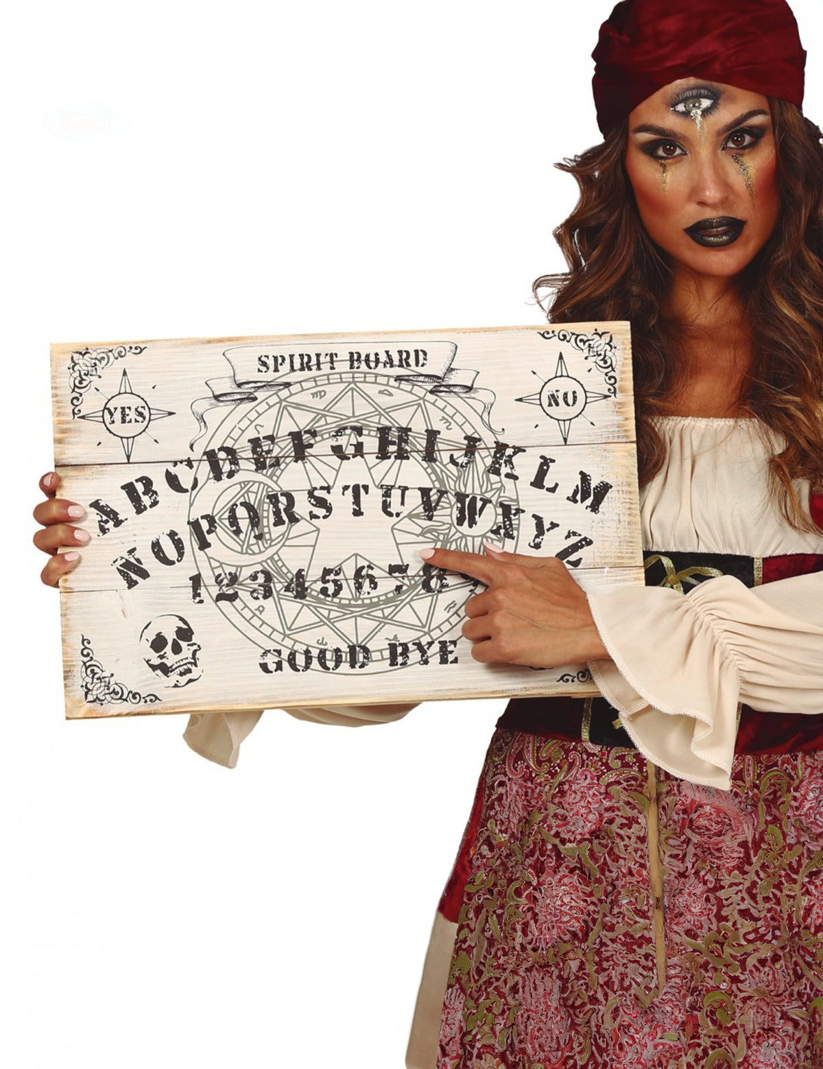 Houten bord ouija bord 48 x 32 cm