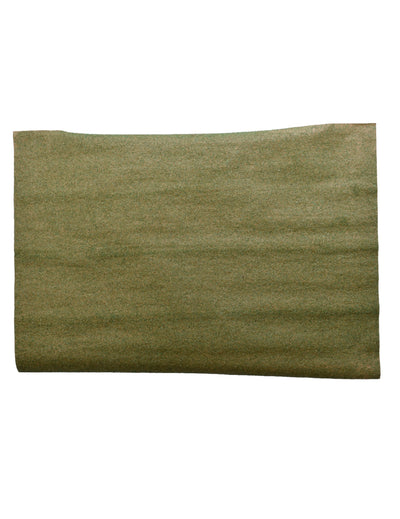 Tapis pour crèche effet herbe vert doré