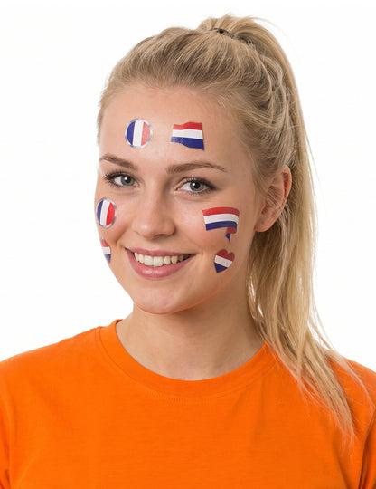 Tijdelijke tatoeages steun Nederland