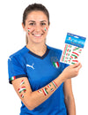 Tatouages temporaires supporter Italie