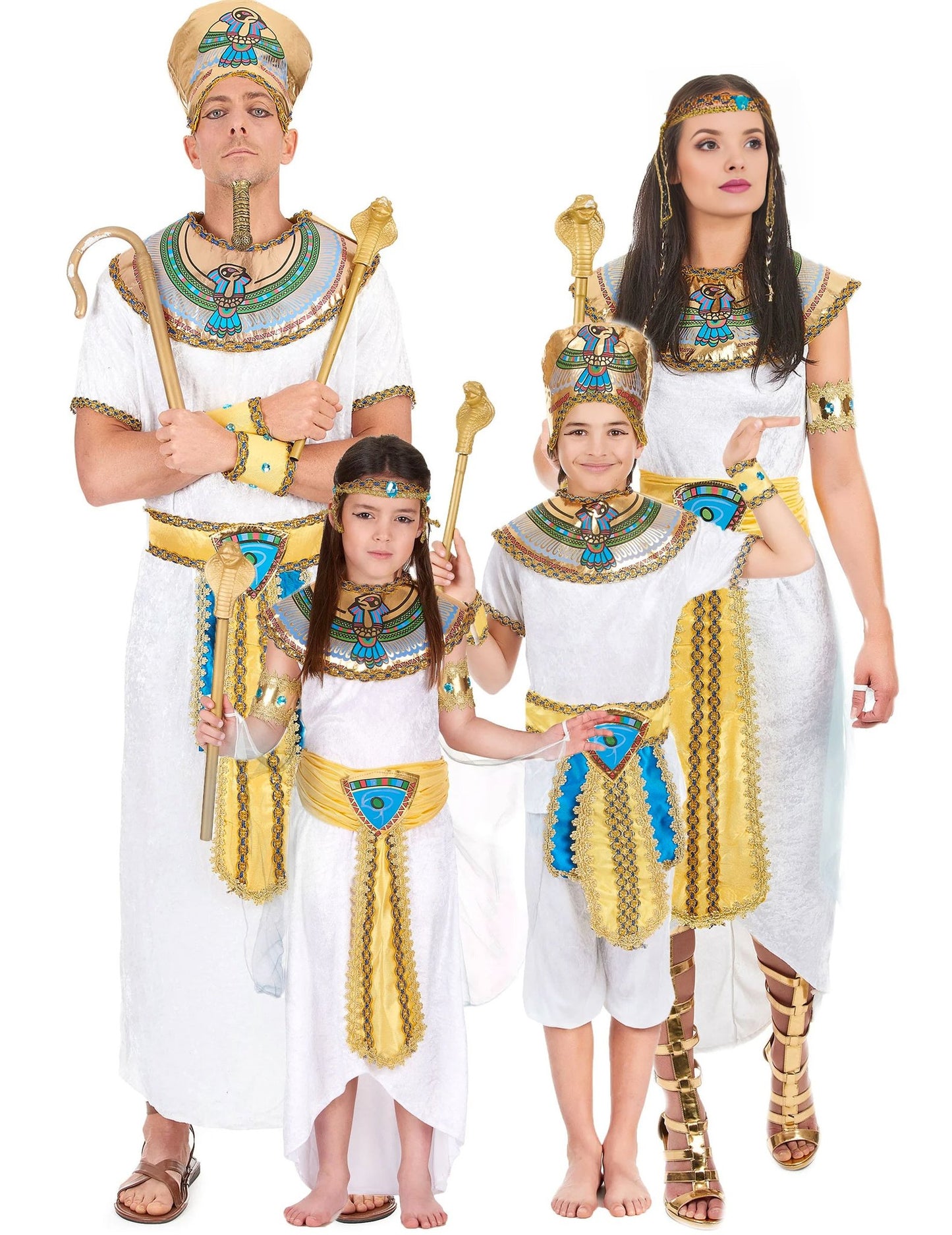 Egyptenaren familie kostuums