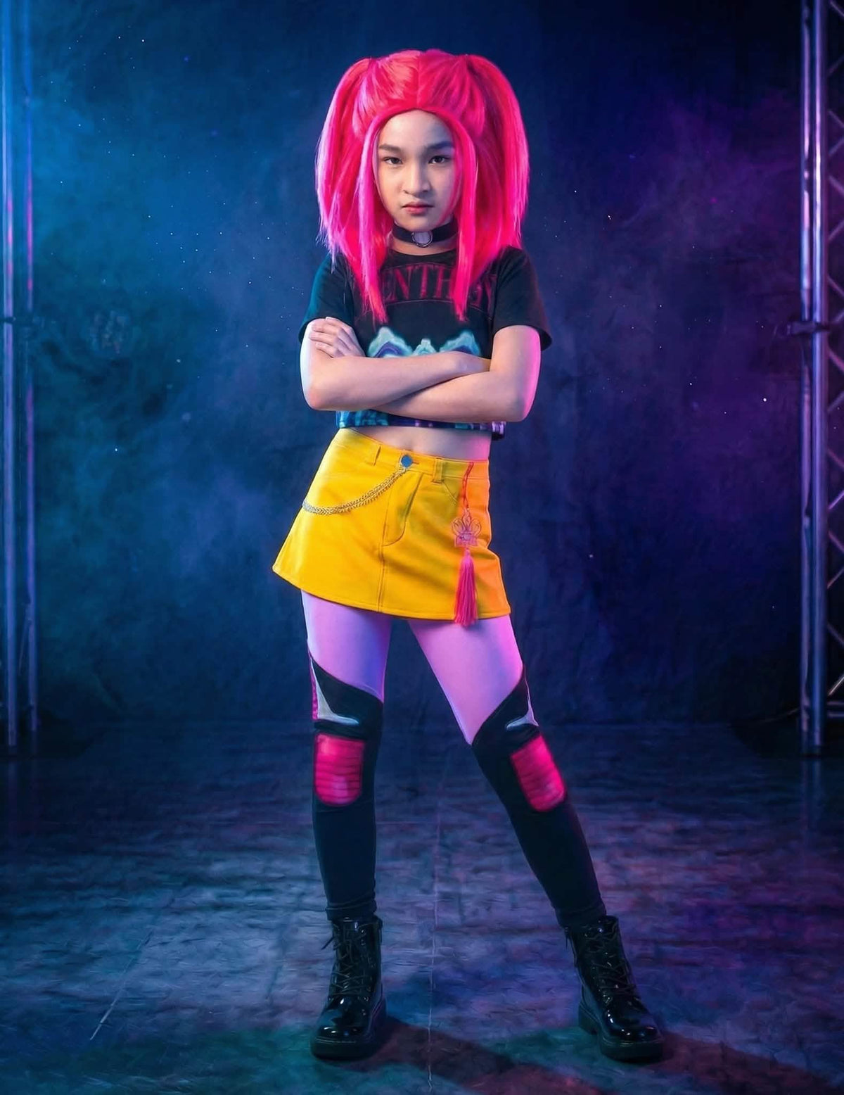 Déguisement de groupe Huntrix™ Kpop Demon Hunter™ enfants