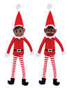 Duo lutins farceurs de Noël Clochette et Loustic