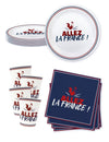 Kit vaisselle jetable Allez la France