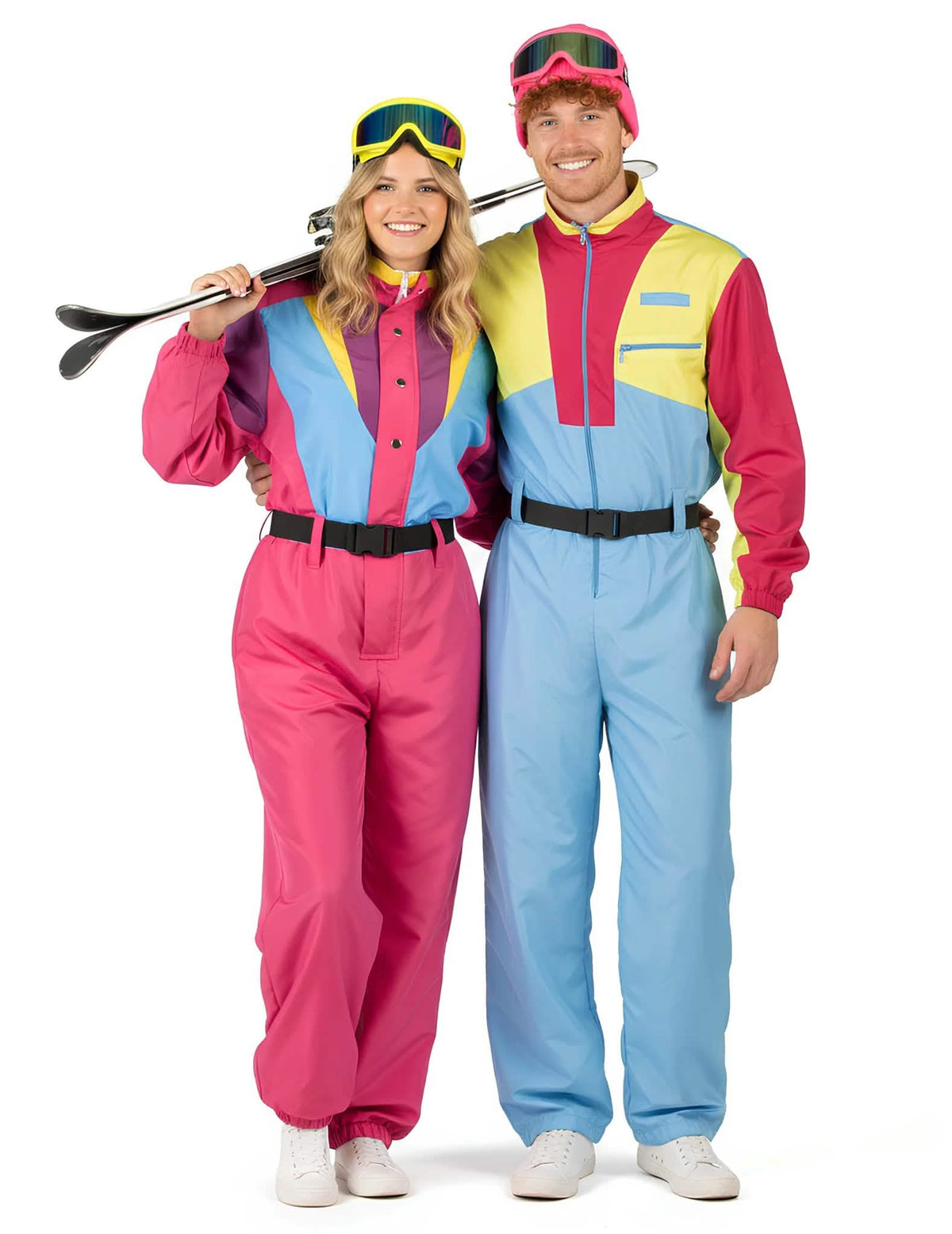 Vintage skipak verkleedpak voor koppels volwassenen