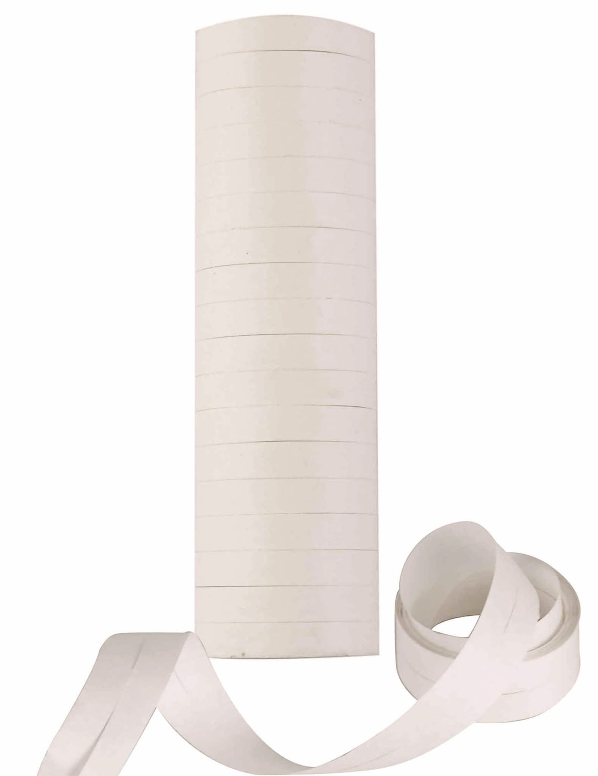 12 Rollen witte serpentines