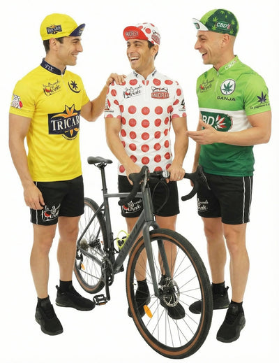 Déguisement de groupe cycliste humoristique adulte