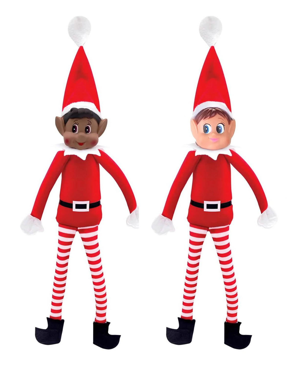 Duo kerst-deugnietjes Elvie en Pimpon