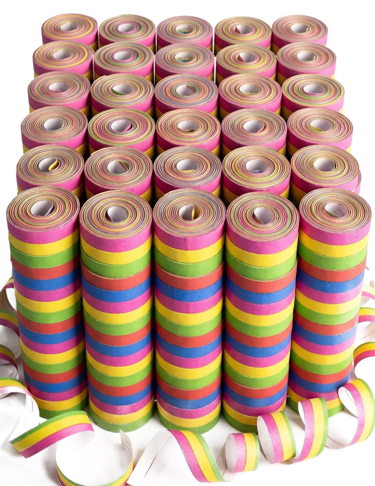 30 rouleaux serpentins 4 m
