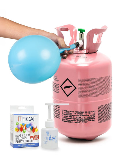 Kit bouteille d'hélium jusqu'à 30 ballons avec Hi-Float