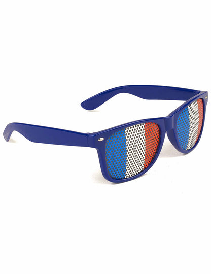 Set du Supporter France : Lunettes, Collier Hawaï et Main géante