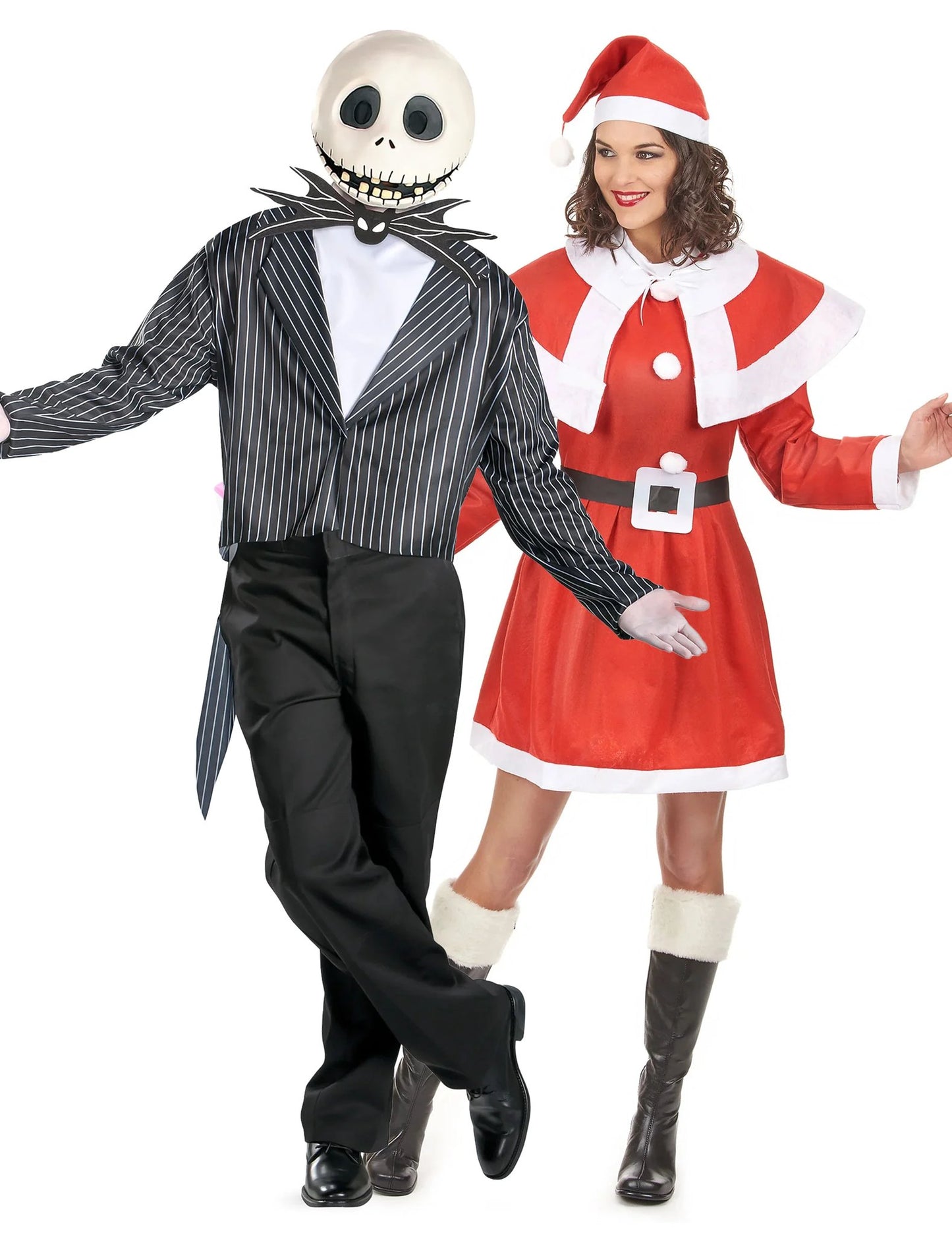 Jack Skellington™ en de kerstman als koppel voor volwassenen