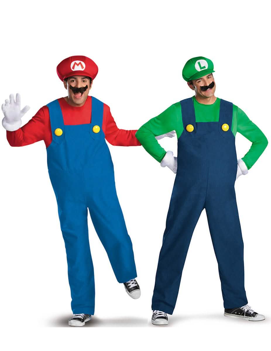 Mario™ en Luigi™ koppelkostuum