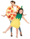 Déguisement de couple pizza et ananas parent et enfant
