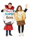 Déguisement de couple confiserie enfant