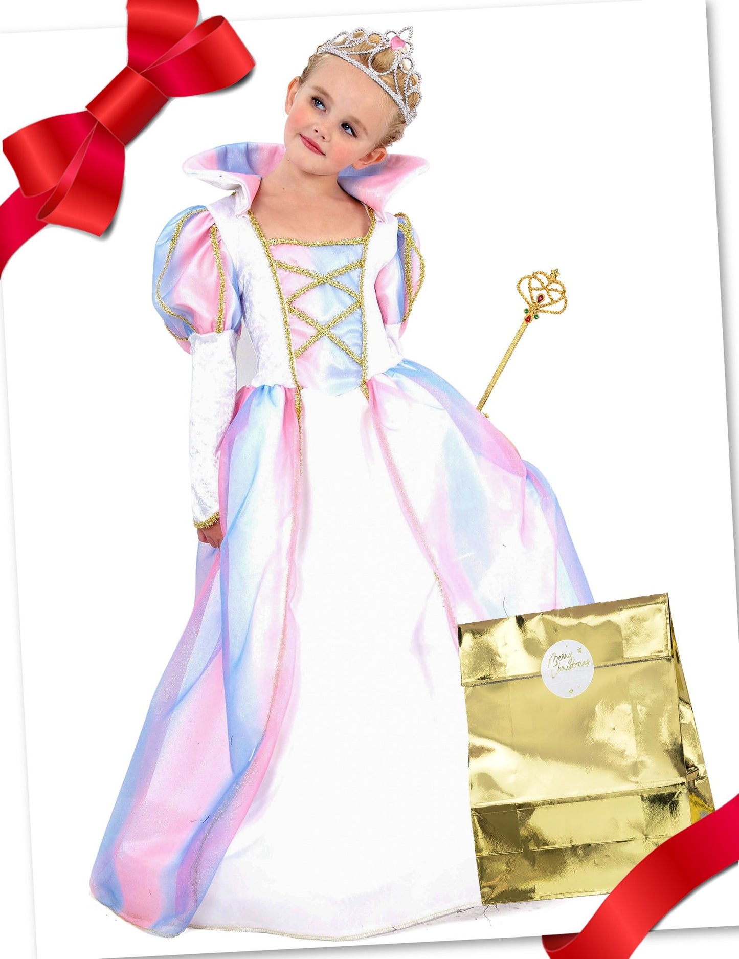 Prinsessenkostuum geschenkdoos voor meisjes