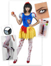 Pack Sneeuwitje zombie Halloween kostuum
