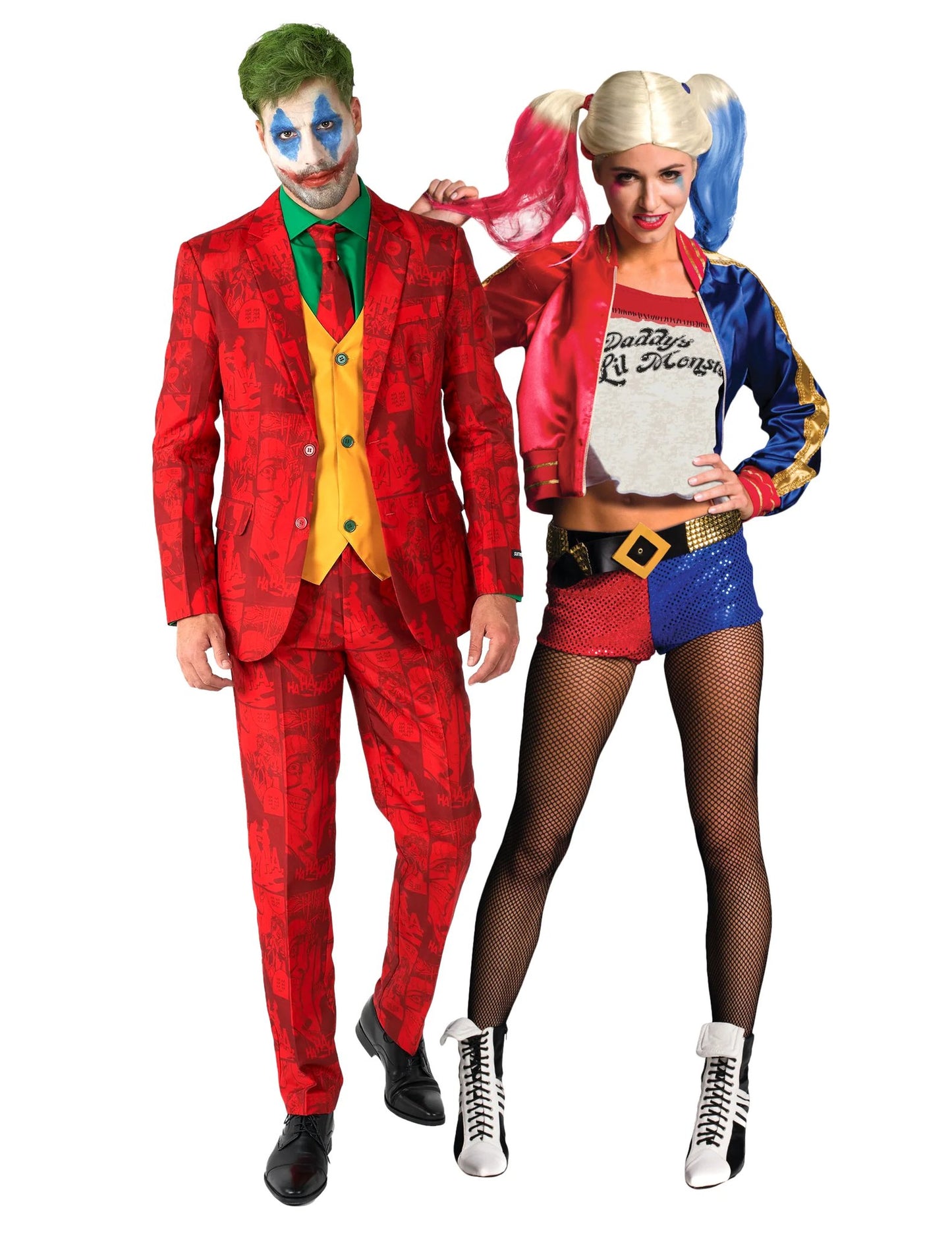 Joker™ en Harley Quinn™ Suitmeister™ kostuum paar