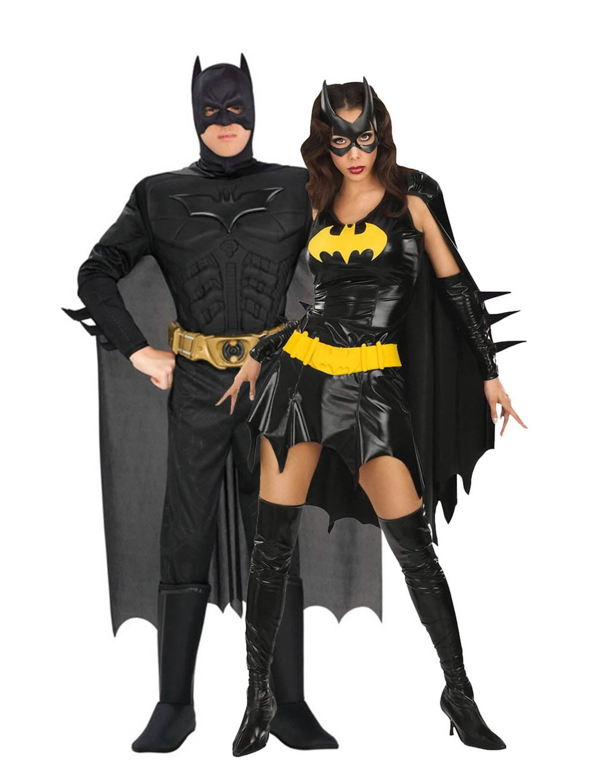 Déguisement de couple Batgirl Batman