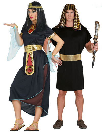 Déguisement de couple Cléopatre et Pharaon adulte